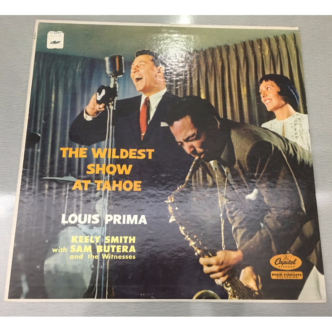 Vinyl Album - Louis Prima - The Wildest Show At Tahoe - Capitol - UK