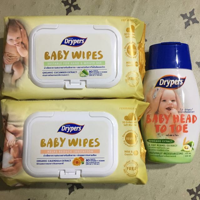 drypers wipes