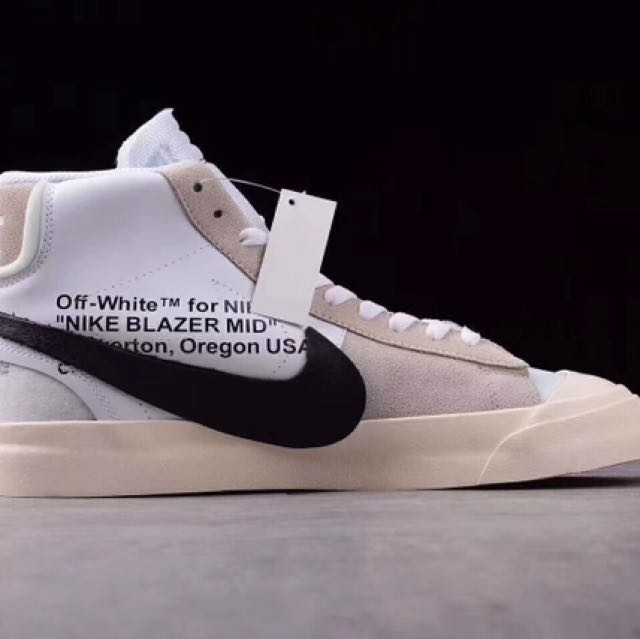 NIKE x OFF-WHITE BLAZER MID OW, Men's Fashion, Footwear on Carousell