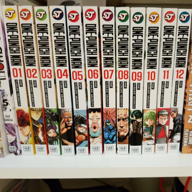 One Punch Man Volume 1 13 Books Stationery Comics Manga On Carousell