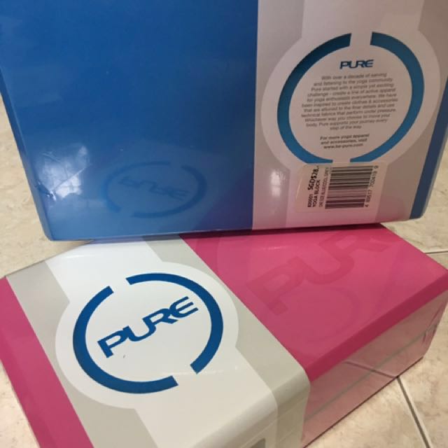 Pure Yoga Yoga Blocks Sports Equipment Exercise Fitness