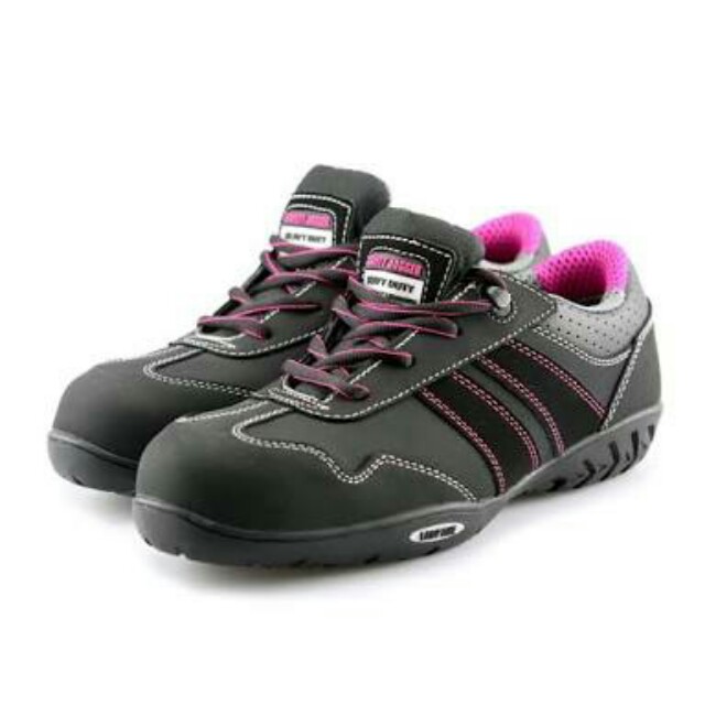 Safety Shoes Jogger Ceres black, Fesyen Wanita, Sepatu di Carousell