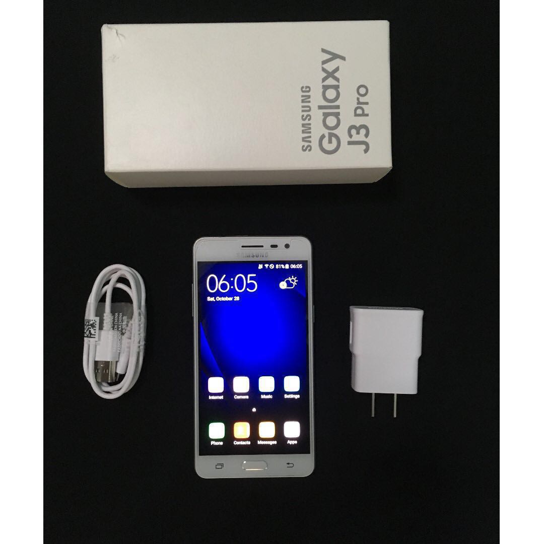 Samsung Galaxy J3 Pro 2016 16gb Grey Mobile Phones Tablets Android Phones Samsung On Carousell
