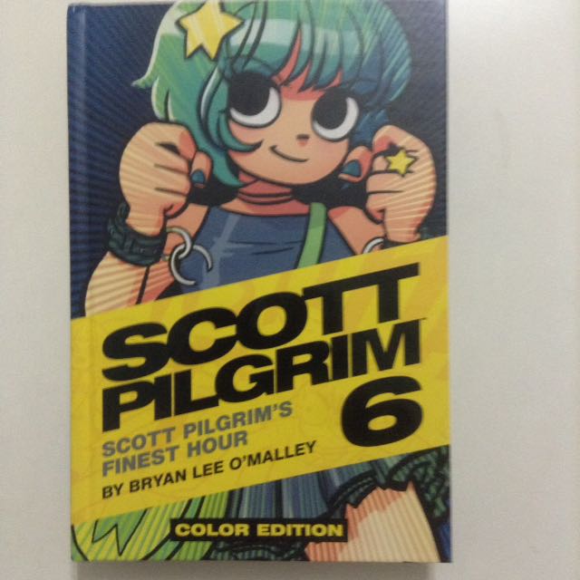 Scott Pilgrim Color Hardcover Vol 6 Books Stationery Comics