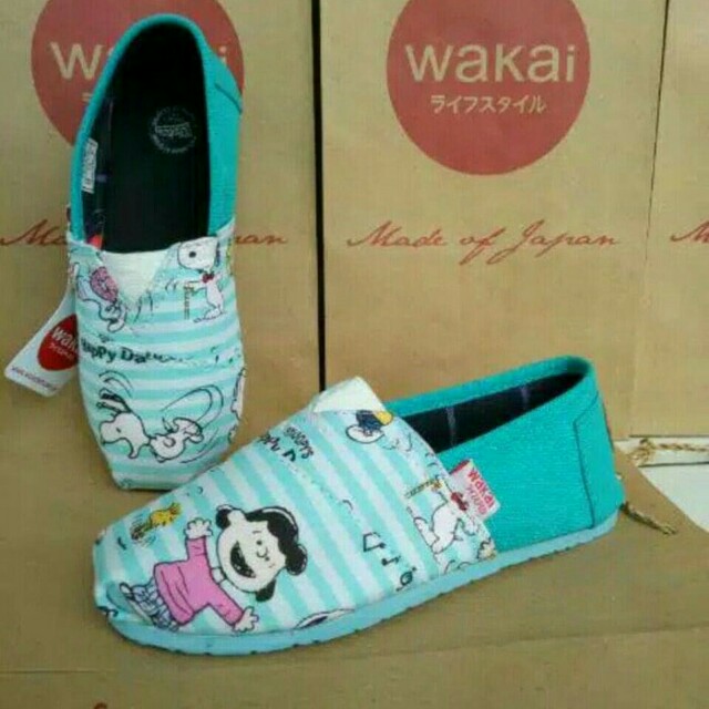 Sepatu Wakai Anak Grade Ori Unisex Fesyen Wanita Sepatu Di Carousell