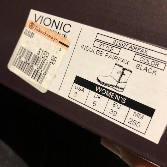 VIONIC boots designed by podiatrists , Women's Fashion, Footwear, Shoe