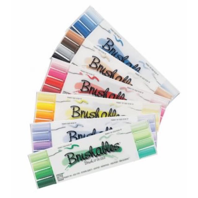 ZIG Brushables in Set of 4, Design & Craft, Craft Supplies & Tools on