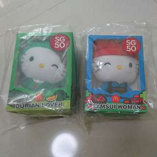 MacDonald's SG50 Hello Kitty Plush Collection
