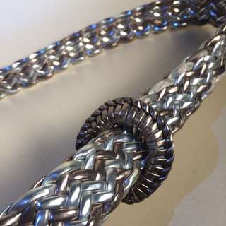 Metallic Woven Belt