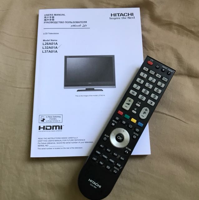32 Hitachi Lcd Tv Home Appliances Tvs Entertainment Systems On Carousell