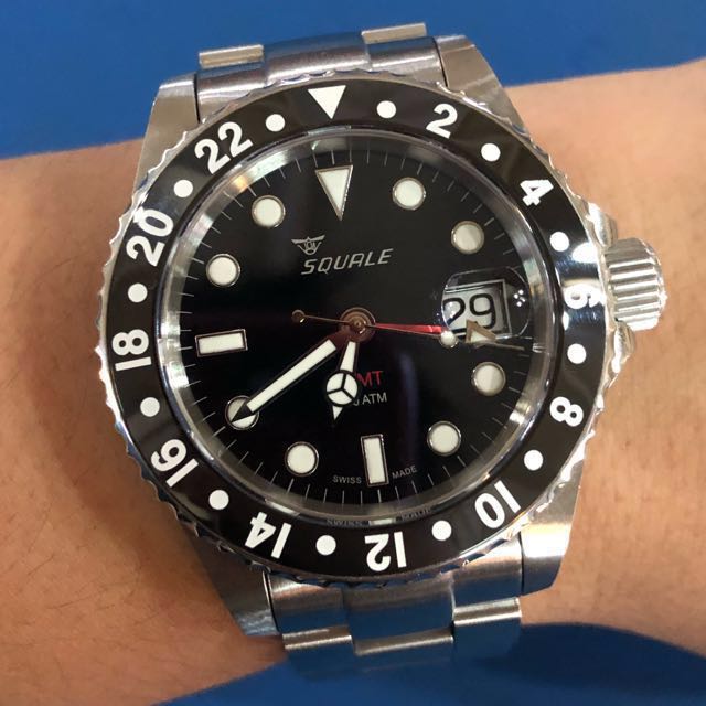 42mm Squale GMT Ceramica watch