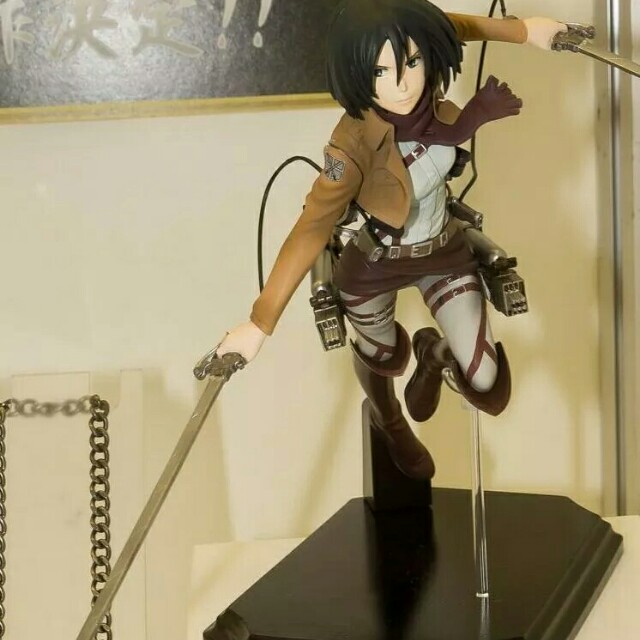 Mikasa Ackerman Gift Anime Attack On Titan Mikasa Ackerman Battle Version Pvc Sega Figure Toy Doll Model Gift Toys Games Bricks Figurines On Carousell anime attack on titan mikasa ackerman battle version pvc sega figure toy doll model gift