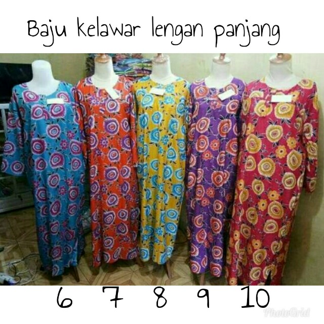 Baju Kelawar Lengan Panjang Kaftan Muslimah Fashion Dresses On Carousell