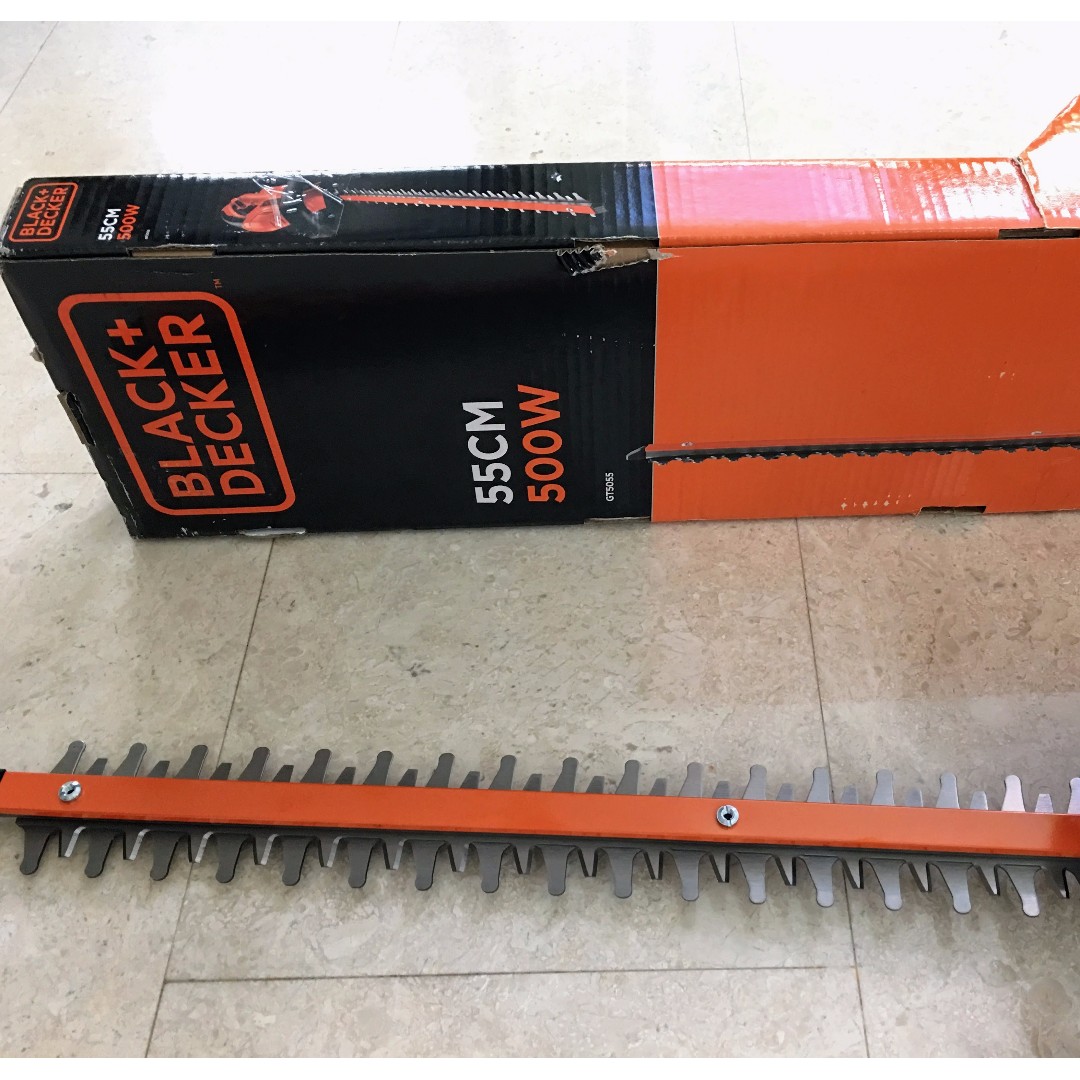 Hedge trimmer GT5055 / 500 W / 55 cm, Black+Decker - Hedge