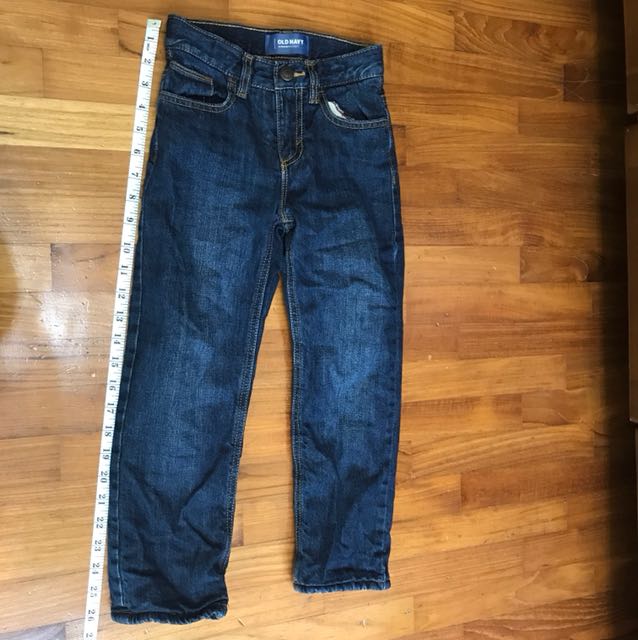 boys fleece jeans