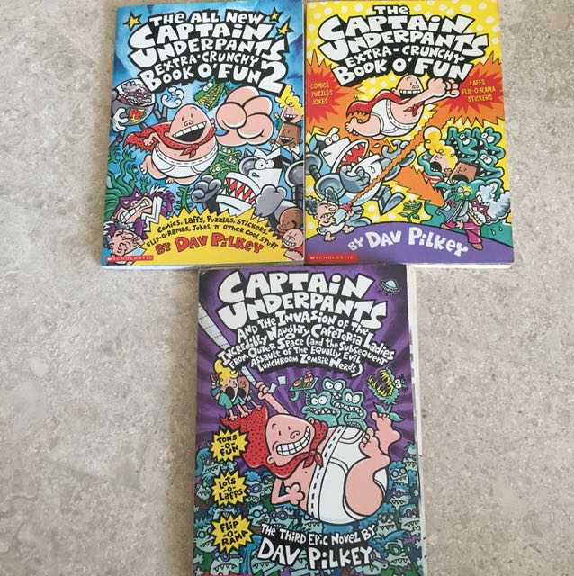 Captain underpants, Hobbies & Toys, Books & Magazines, Children's Books ...