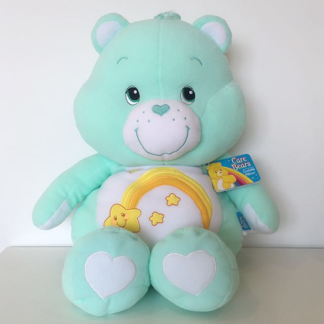 teddy bear cuddle cushion