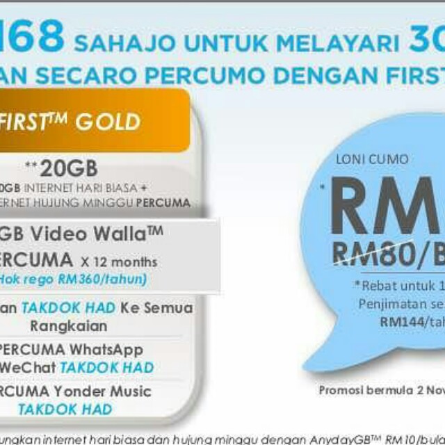 Celcom rm68 on sale plan