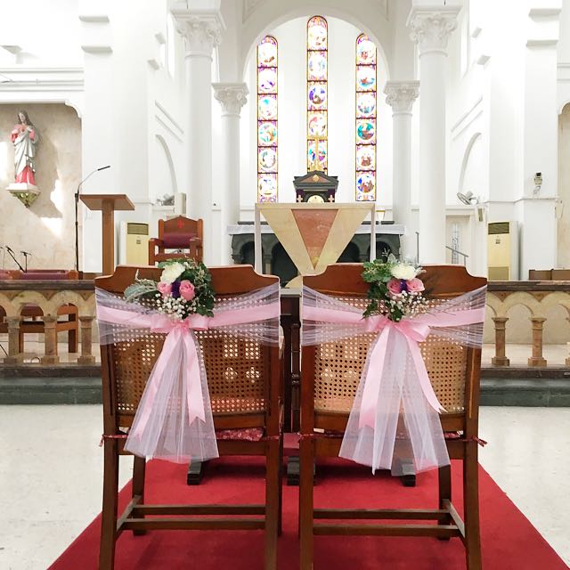 Church Wedding Decorations Church Flower Package Bulletin Board