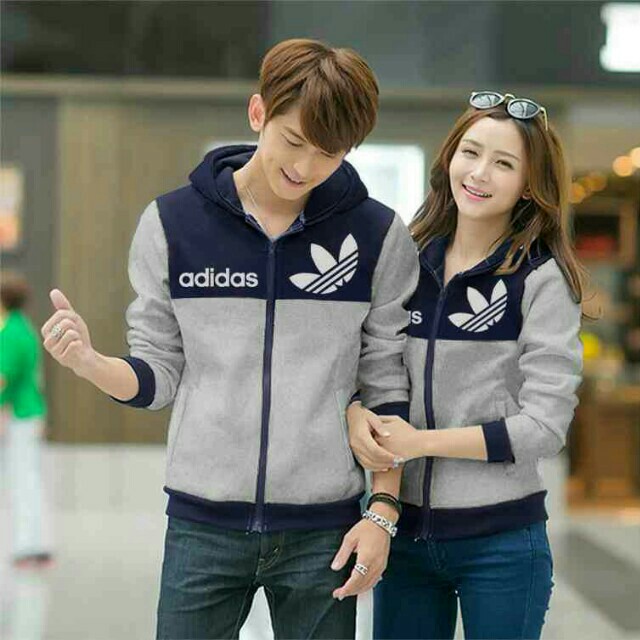 Adidas Couple Jacket, Women's Fashion 