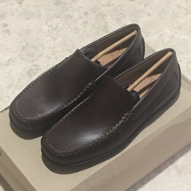 ecco classic moc coffee