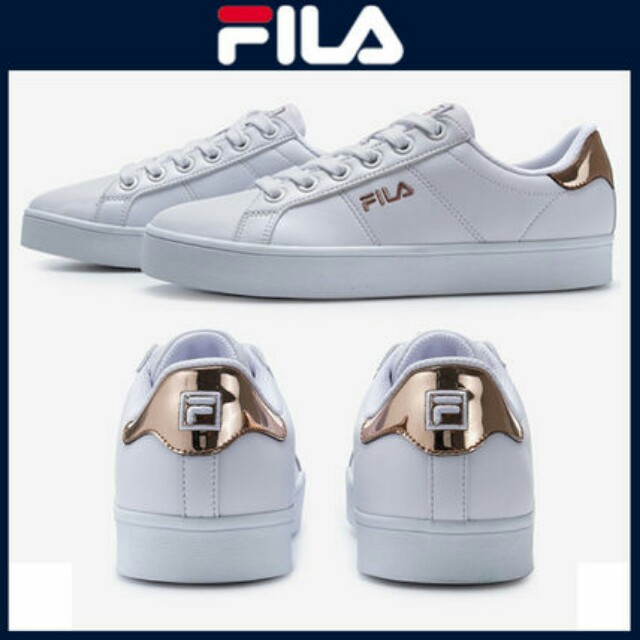fila leather court shoes