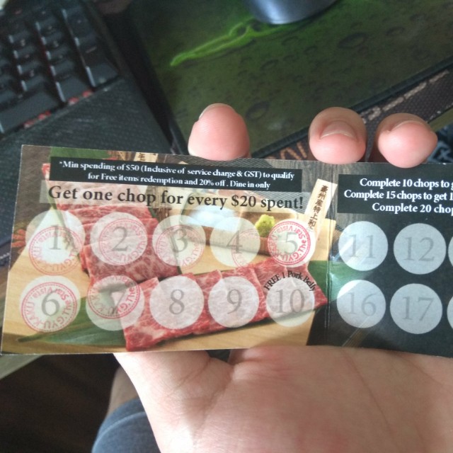 Gyu Kaku Reward Card Entertainment Gift Cards Vouchers On Carousell Does each store have a rewards program. gyu kaku reward card