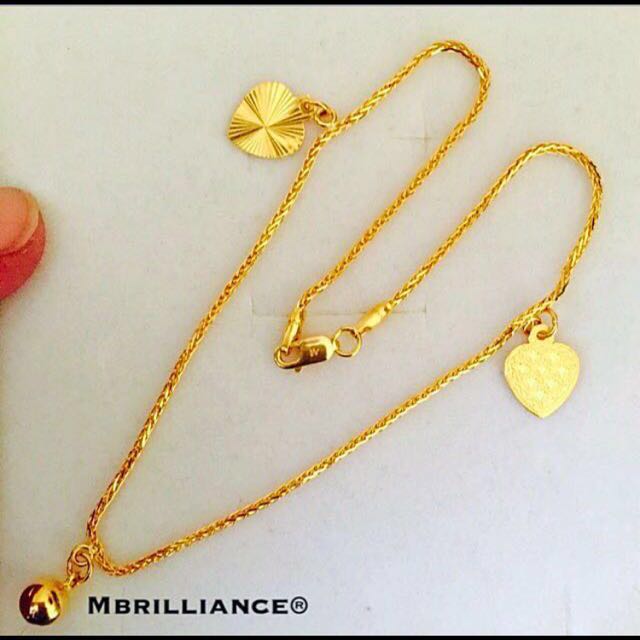 Ice cream Anklet 916 Gold By 