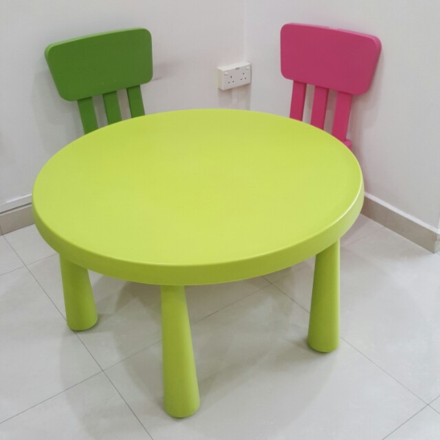 Ikea Children S Table And Chairs Set Furniture Tables Chairs On Carousell