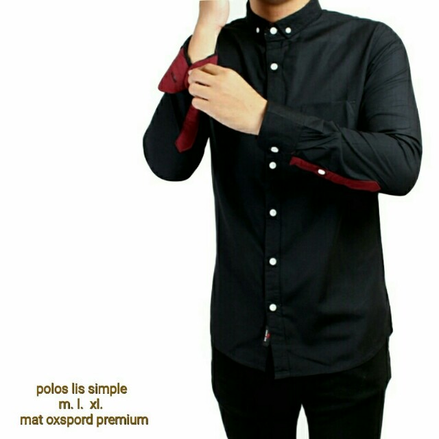 Kemeja Casual Pria Lengan Panjang Olshop Fashion Olshop Pria Di