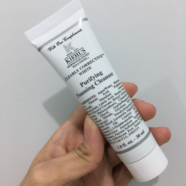 kiehl's purifying foaming cleanser