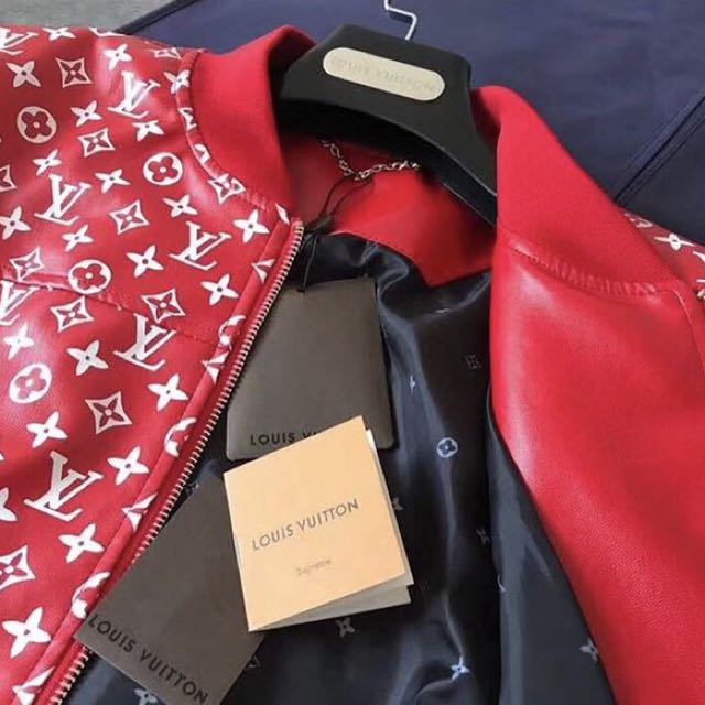 Authentic Louis Vuitton Bomber Jacket, Men's Fashion, Coats, Jackets and  Outerwear on Carousell