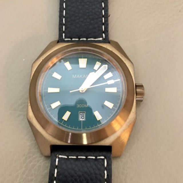 Makara Auto Bronze Dive Watch Excellent Condition W Patina Men S Fashion Watches On Carousell
