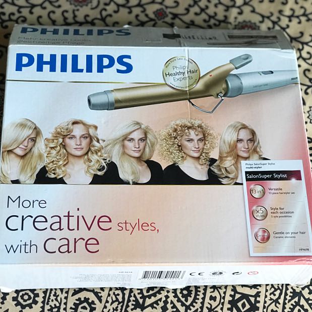 Philips Hair Styler Curler Straightener 15 In 1 Health