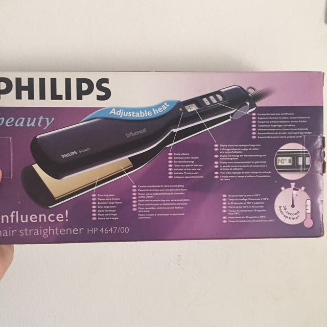Philips Influence Hair Straightener Free Postage Health