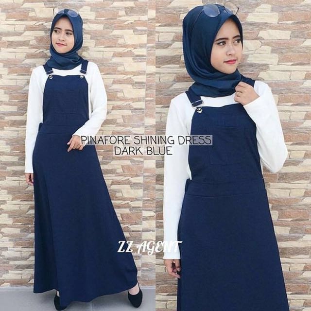 hijab pinafore dress