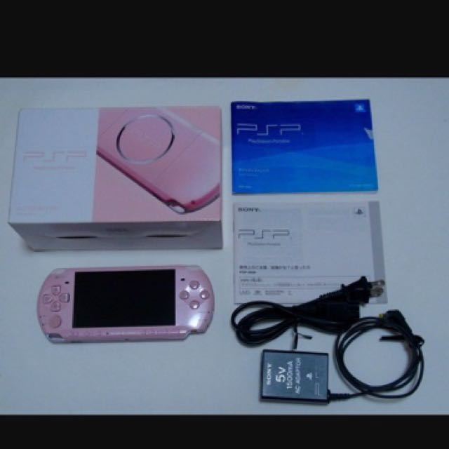 pink psp 3000