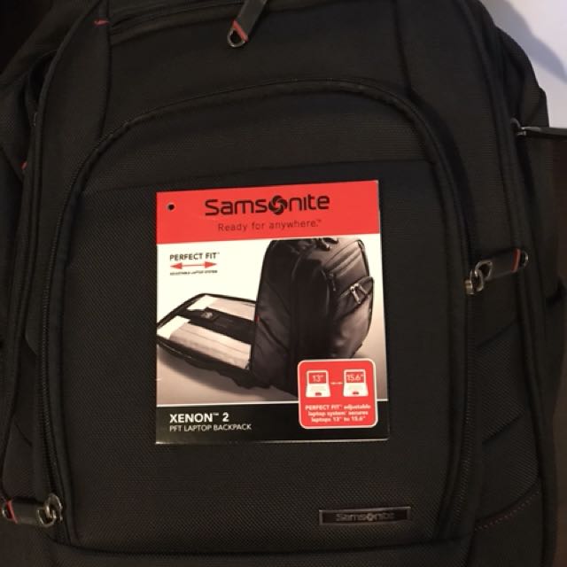 Samsonite xenon 2 perfect fit laptop backpack hot sale