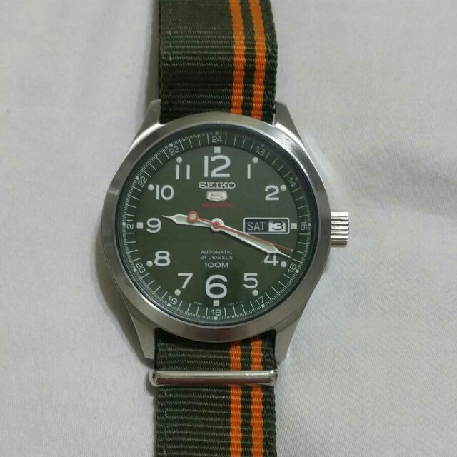 seiko field watch 40mm