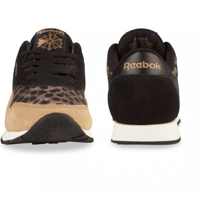 reebok classic nylon wild leopard