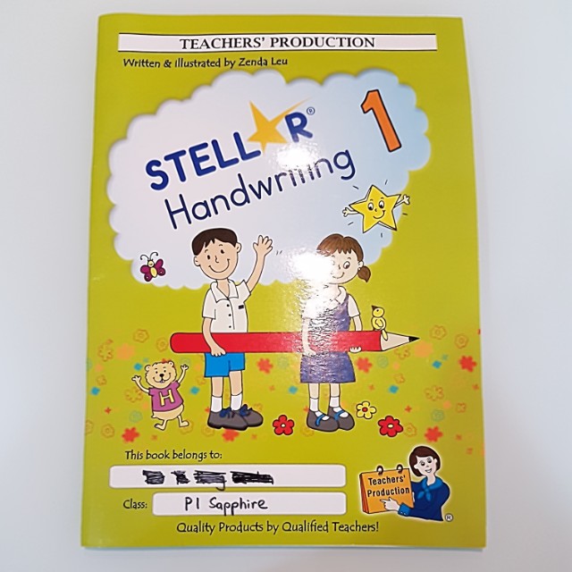 stellar-handwriting-primary-1-hobbies-toys-books-magazines-children-s-books-on-carousell