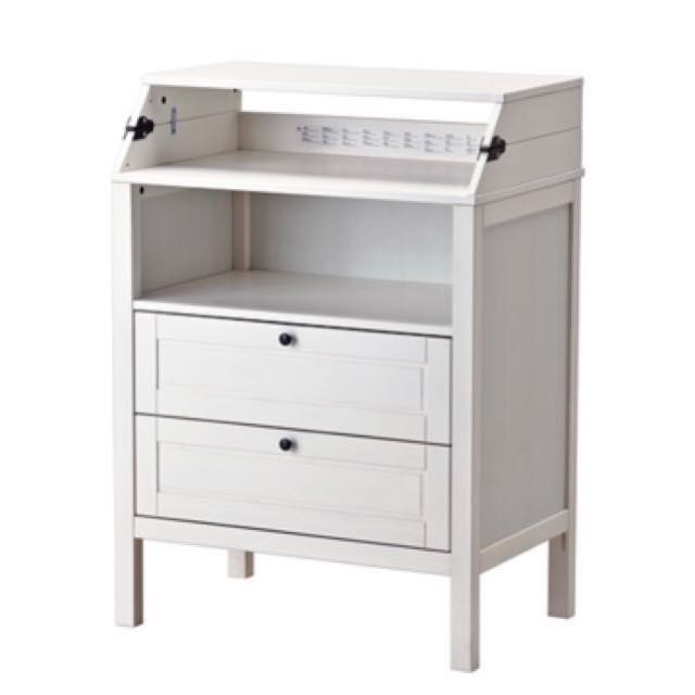 Sundvik Changing Table With Chest Of Drawers Furniture