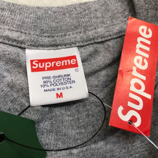 Supreme dollar tee hot sale red