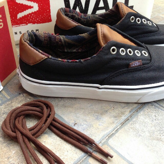 Vans era 59 black geo weave discount