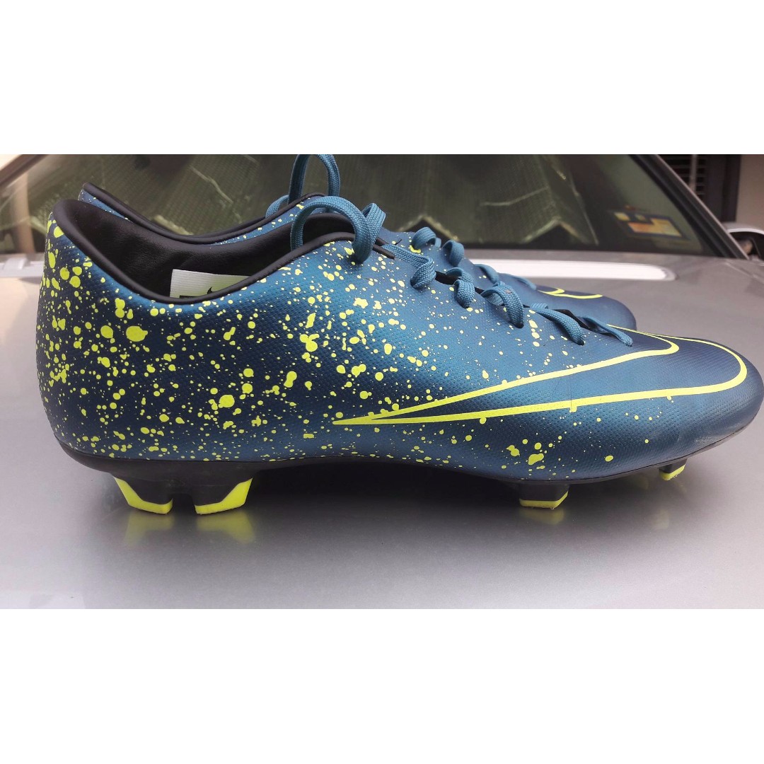 Real Implacable Majestuoso WTS] Nike Mercurial Football Boots Vapor X FG Nail Blue Yellow Ink Jet,  Men's Fashion, Activewear on Carousell