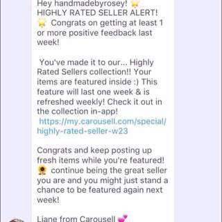 ✨1st HIGHLY RATED SELLER✨👏🏼