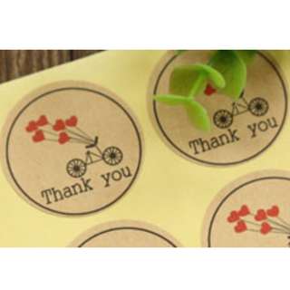 50pcs of Thank You Sticker for Gifts Decorations