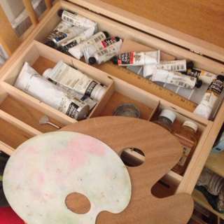 Oil Paints in Loomis and Toles Case Oil Paints in Loomis and Toles Case
