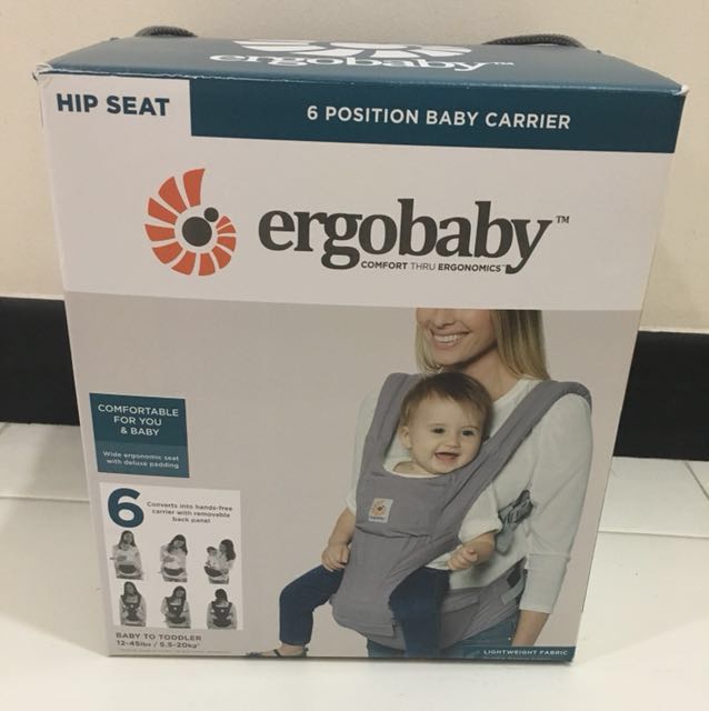 ergobaby hipseat 6 position carrier