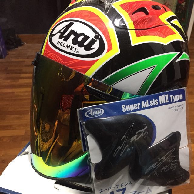 Arai Ram 4 Azlan Shah, Motorcycles 